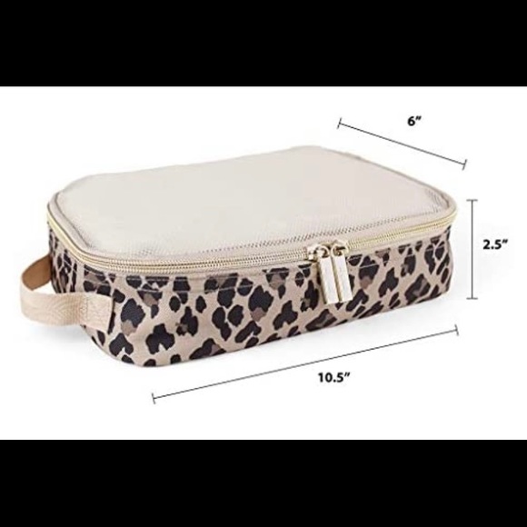 Itzy Ritzy Leopard Packing Cubes - Picture 2 of 5